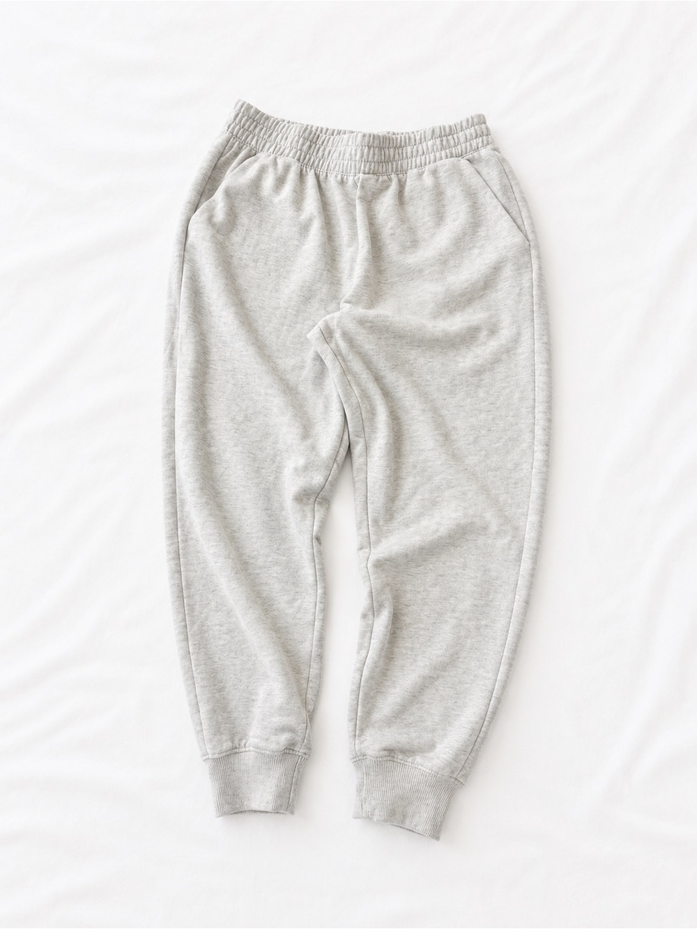 Athletic Works Light Gray Kids Jogger Sweatpants
